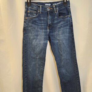 Wrangler Classic Straight Boys Jeans Adjustable Waist Size 12